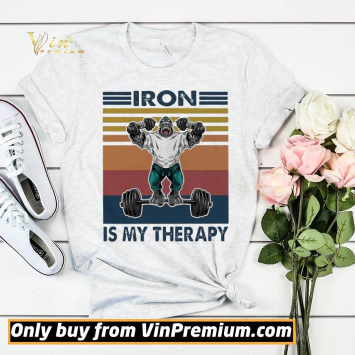 Bigfoot Iron is my therapy vintage shirt sweater cb1ba7e1 bigfoot iron is my therapy vintage shirt sweater 4 - Bigfoot Iron is my therapy vintage shirt sweater
