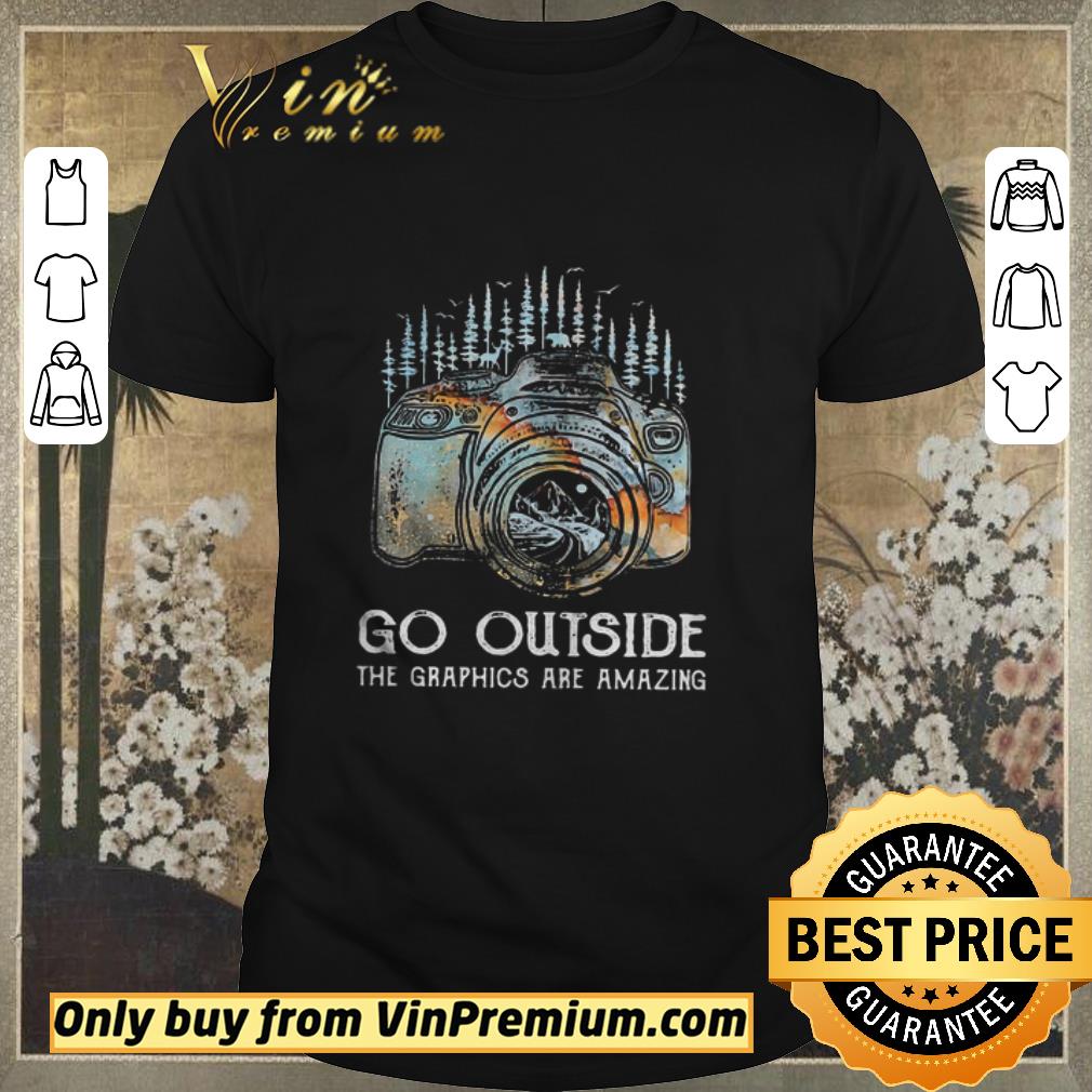Nice Camera photo go outside the graphics are amazing shirt sweater