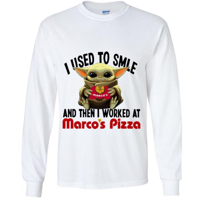d1e04e83 official baby yoda i used to smile and the i worked at marco s pizza shirt 4 - Official Baby Yoda I Used To Smile And The I Worked At Marco’s Pizza shirt