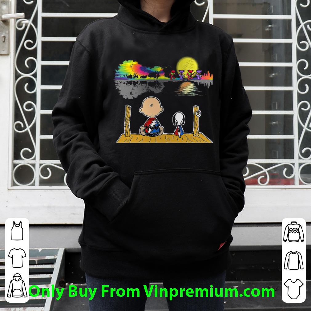 d555595a hot snoopy and charlie brown hippie bear guitar lake grateful dead shirt 4 - Hot Snoopy And Charlie Brown Hippie Bear Guitar Lake Grateful Dead shirt