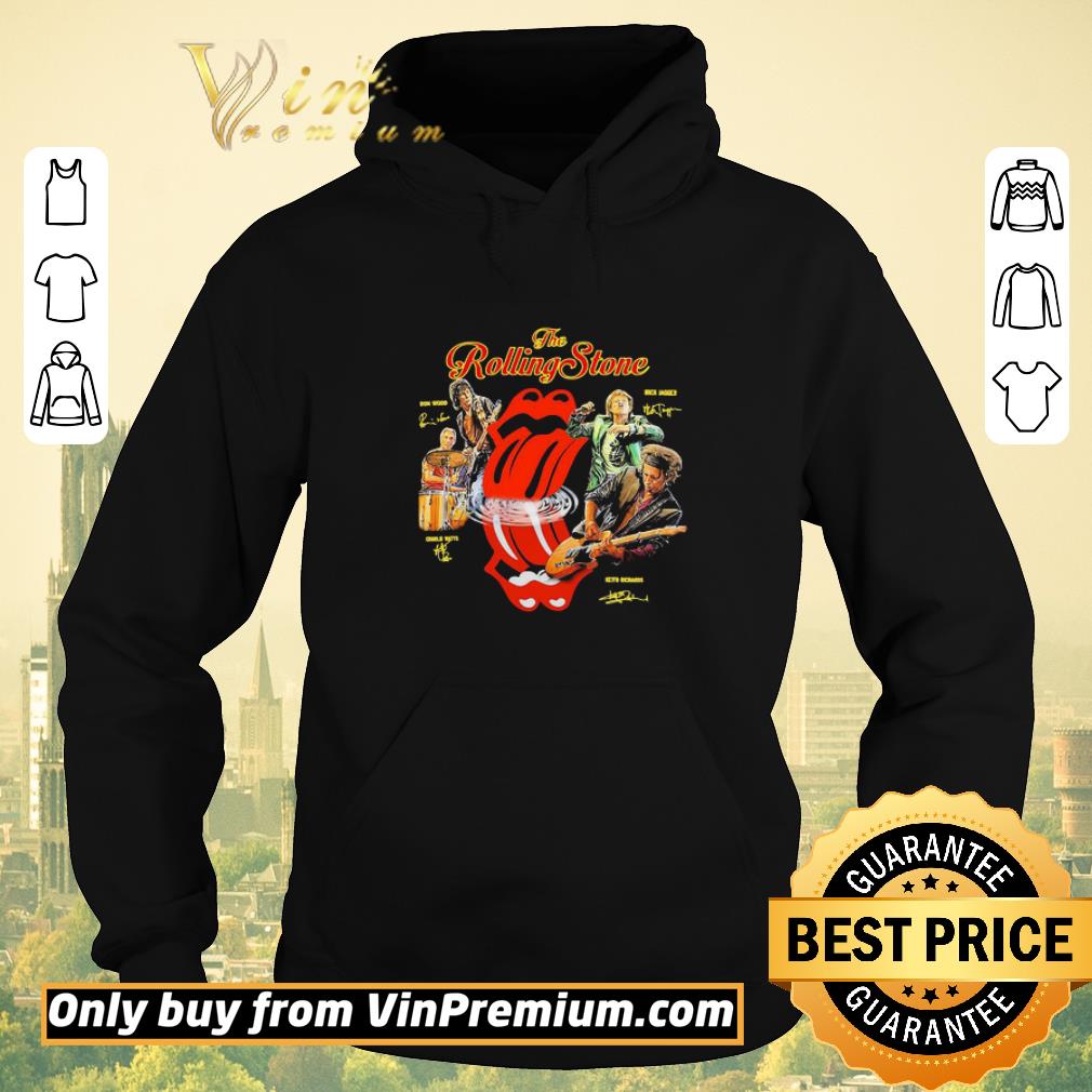 d94be2cf pretty the rolling stone band members signatures shirt sweater 4 - Pretty The rolling stone band members signatures shirt sweater