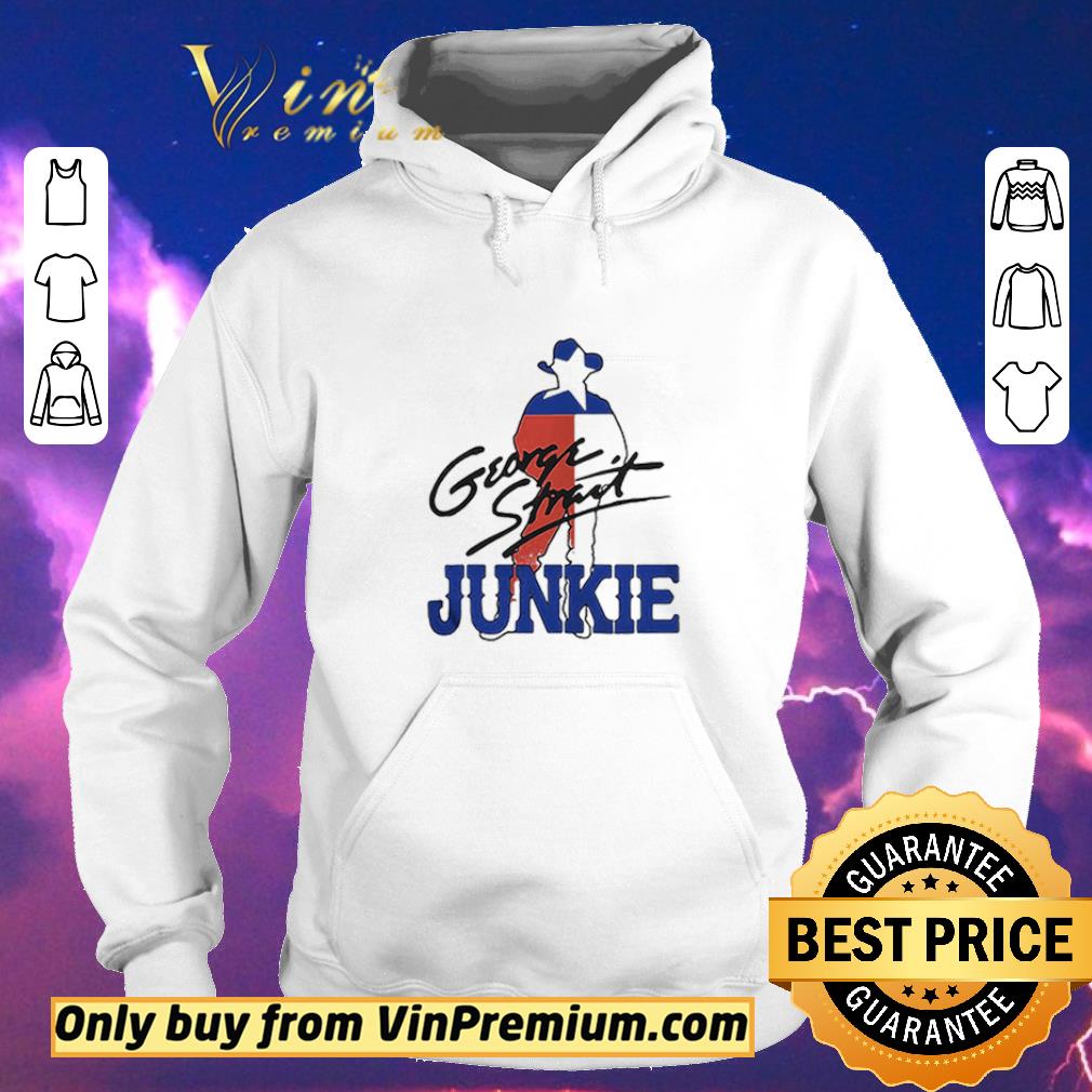 db76809d nice george strait junkie flag signature shirt sweater 4 - Nice George strait junkie flag signature shirt sweater