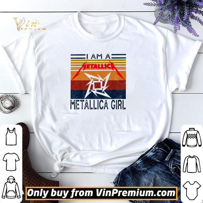 I am a Metallic girl vintage shirt sweater
