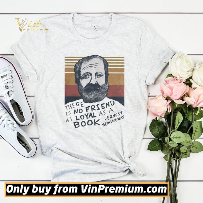 de4c54eb vintage there is as no friend loyal book as a ernest hemingway shirt sweater 4 - Vintage There Is As No Friend Loyal Book As A Ernest Hemingway shirt sweater