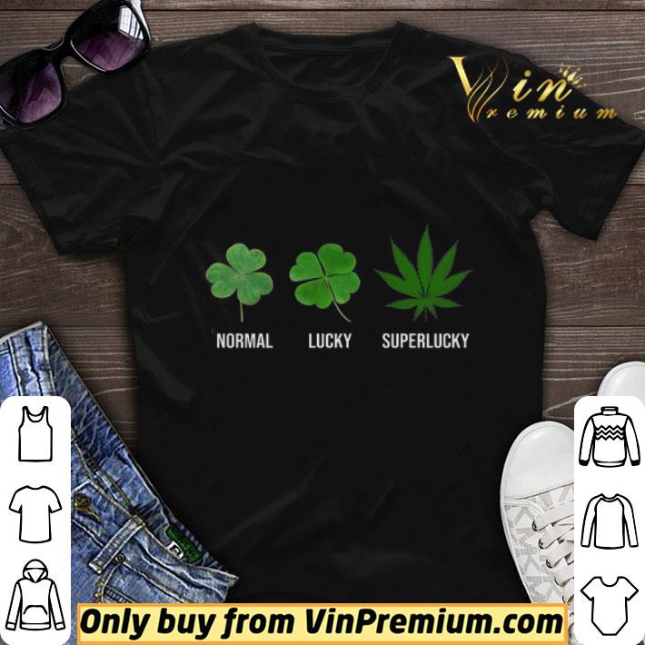Redwood Sorrel Normal Shamrock Lucky Weed Superlucky shirt sweater