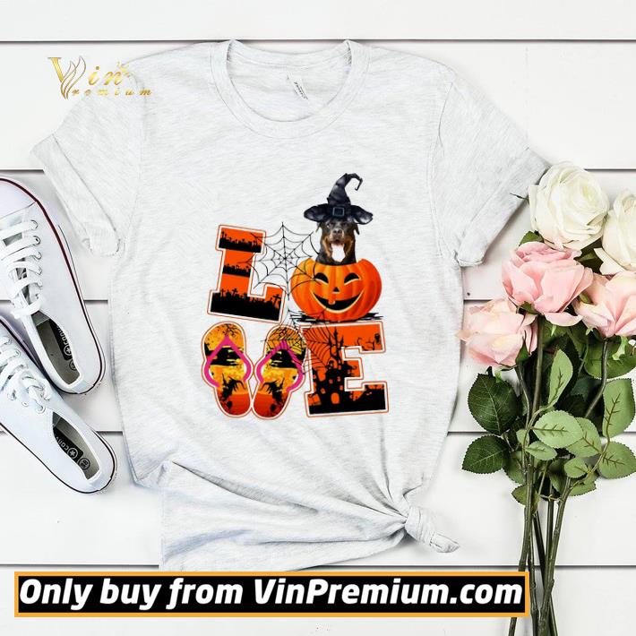 Love Halloween Rottweiler Witch Pumpkin shirt sweater e59fbfb9 love halloween rottweiler witch pumpkin shirt sweater 4 - Love Halloween Rottweiler Witch Pumpkin shirt sweater