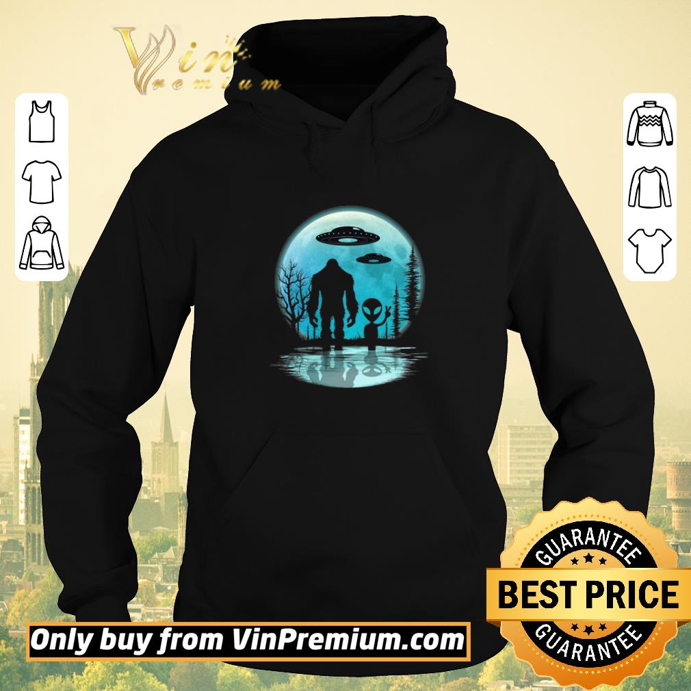 Bigfoot Alien UFO Blue Moon shirt sweater ecec17af bigfoot alien ufo blue moon shirt sweater 4 - Bigfoot Alien UFO Blue Moon shirt sweater