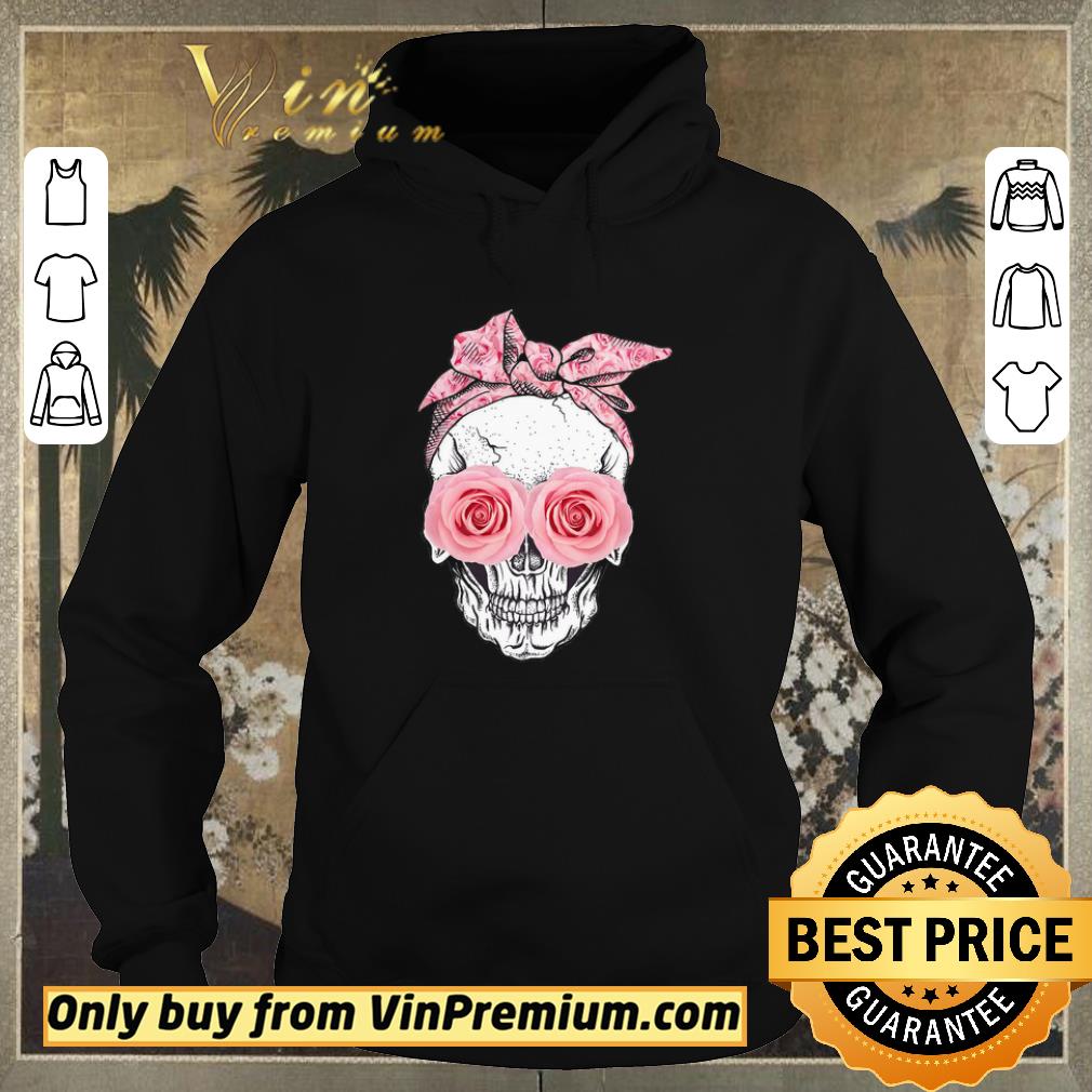 Pretty Skull Roses Flowers shirt sweater f428531c pretty skull roses flowers shirt sweater 4 - Pretty Skull Roses Flowers shirt sweater