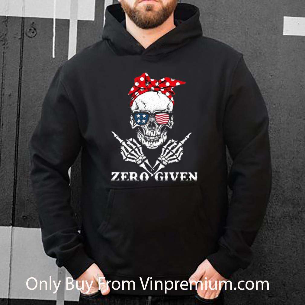 f79d8e1e nice skull zero given american flag shirt 4 - Nice Skull Zero Given American Flag shirt