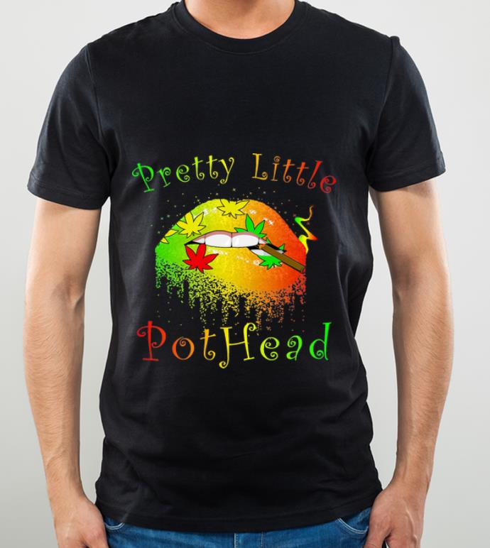 f8ec7d9a original cannabis weed lips pretty little pothead shirt 4 - Original Cannabis Weed Lips Pretty Little Pothead shirt