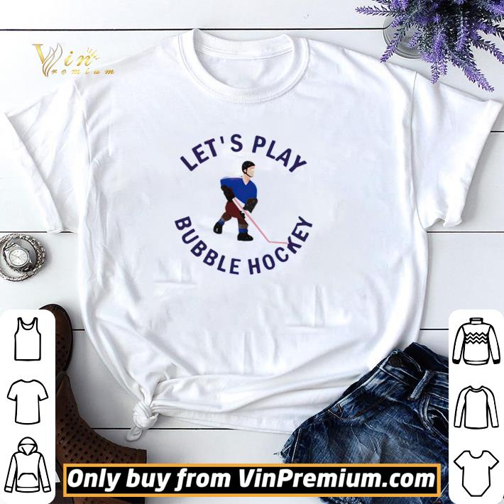 Let’s play bubble hockey shirt sweater
