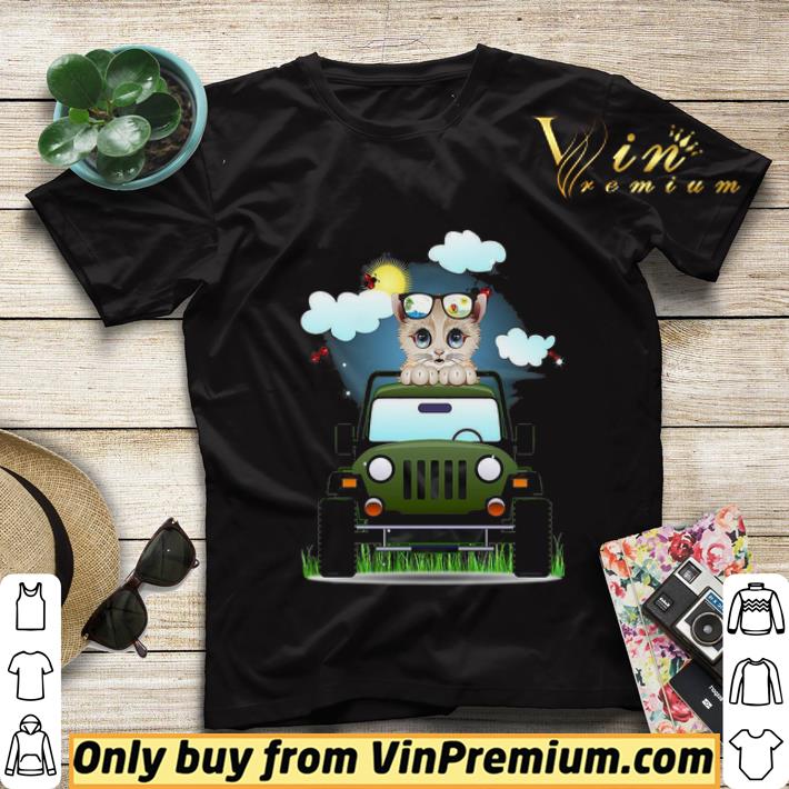 1b3405dd cat glass the beach on jeep shirt sweater 4 - Cat Glass The Beach On Jeep shirt sweater