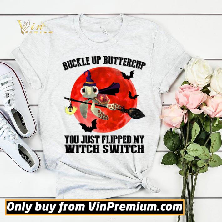 Turtle buckle up buttercup you just flipped my witch switch sunset shirt sweater 1d2a52f4 turtle buckle up buttercup you just flipped my witch switch sunset shirt sweater 4 - Turtle buckle up buttercup you just flipped my witch switch sunset shirt sweater