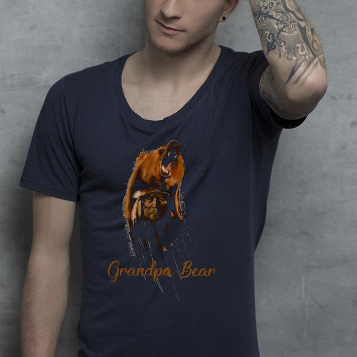 1ded712d native american grandpa bear shirt 4 - Native American Grandpa Bear Shirt