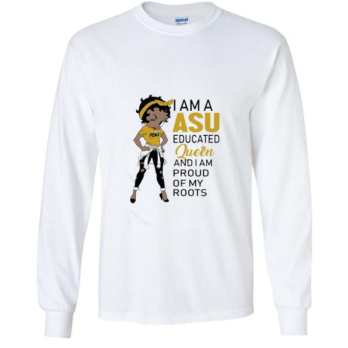 2866b8bf hot disney betty boop i am a asu educated queen and i am proud of my roots shirt 4 - Hot Disney Betty Boop I Am A Asu Educated Queen And I Am Proud Of My Roots shirt