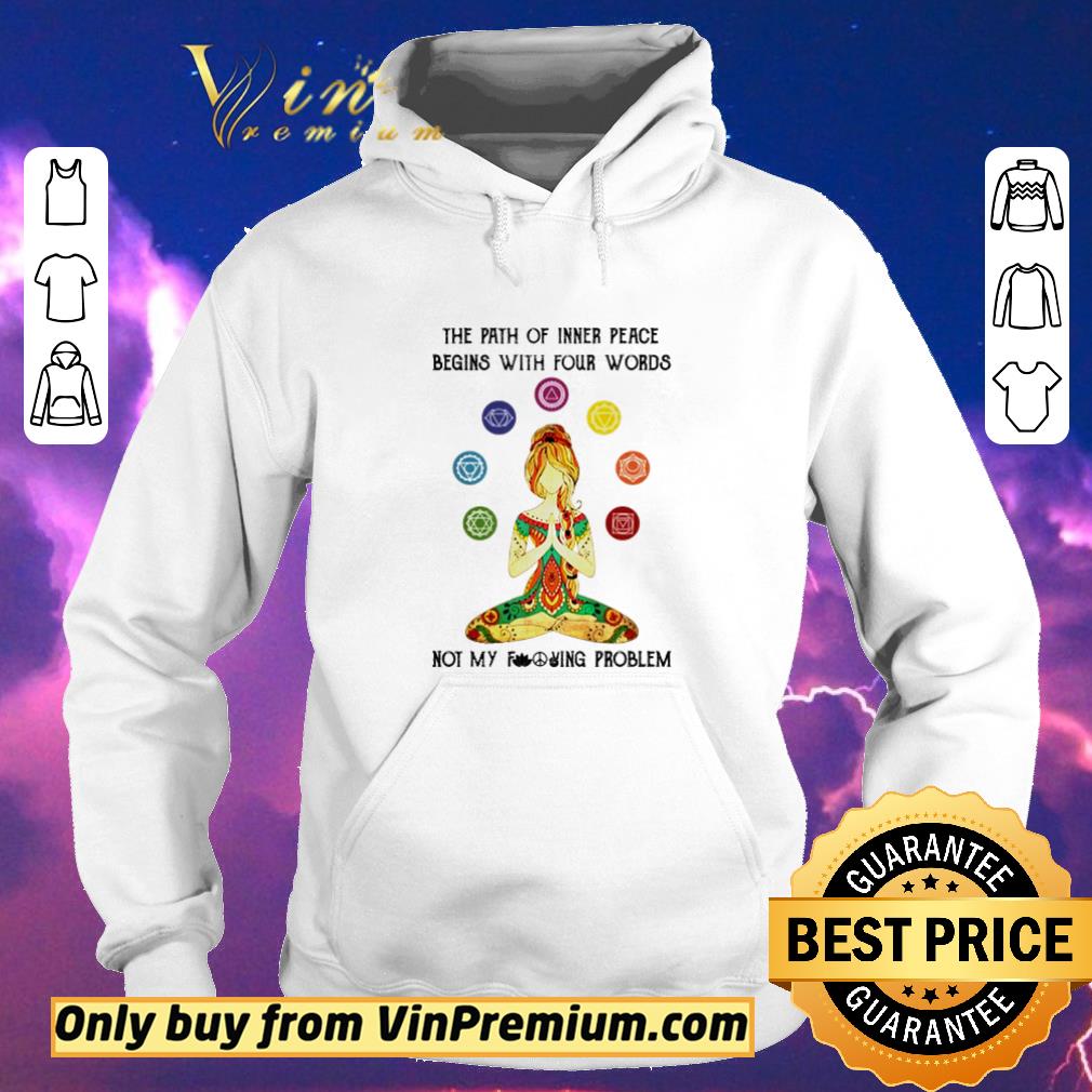 2b5159a6 pretty yoga girl the path of inner peace begins with four words shirt sweater 4 - Pretty Yoga girl the path of inner peace begins with four words shirt sweater