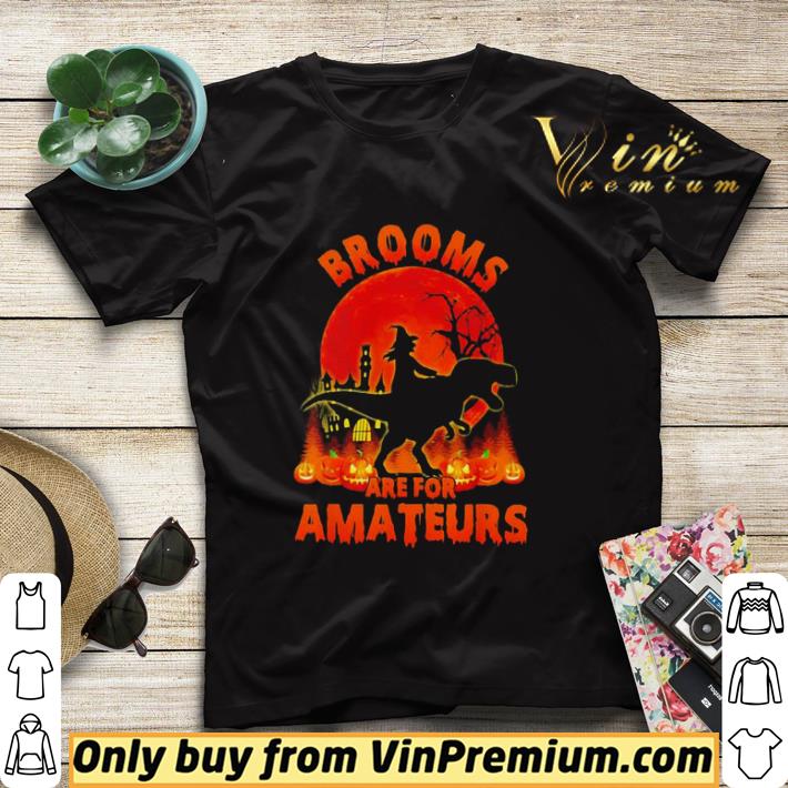 Witch riding dinosaurs Brooms are for amateurs halloween shirt sweater 30961eb5 witch riding dinosaurs brooms are for amateurs halloween shirt sweater 4 - Witch riding dinosaurs Brooms are for amateurs halloween shirt sweater