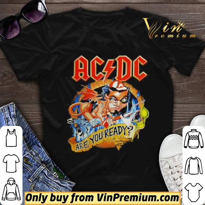 Acdc band are you ready satan shirt sweater