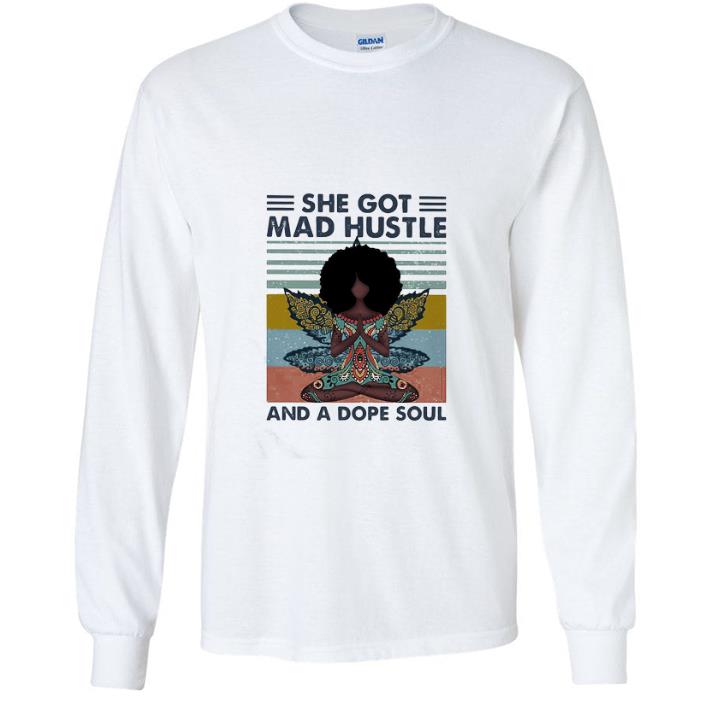 Premium Yoga Black Girl She Got Mad Hustle And A Dope Soul Vintage shirt 3c9c0fed premium yoga black girl she got mad hustle and a dope soul vintage shirt 4 - Premium Yoga Black Girl She Got Mad Hustle And A Dope Soul Vintage shirt