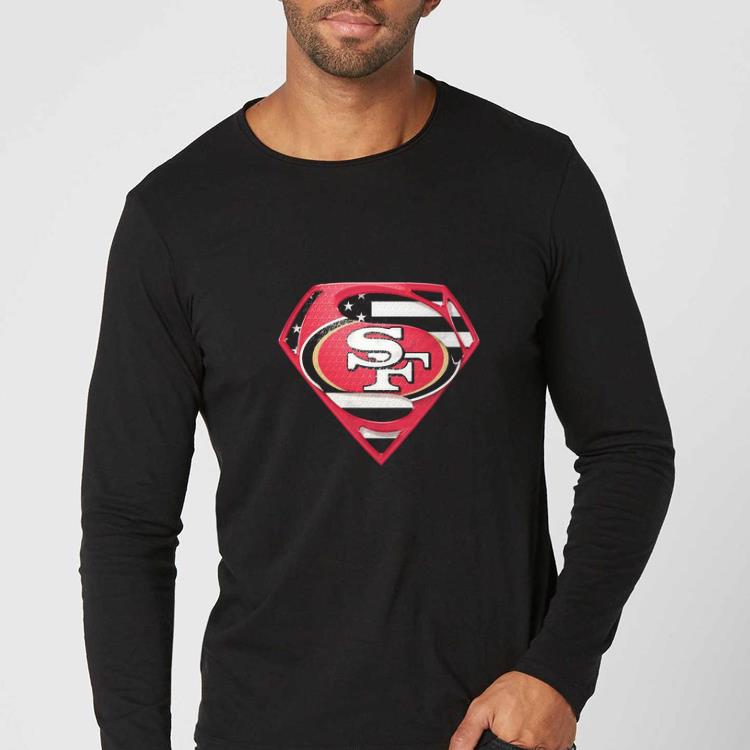 3e09d471 top superman san francisco 49ers shirt 4 - Top Superman San Francisco 49ers shirt