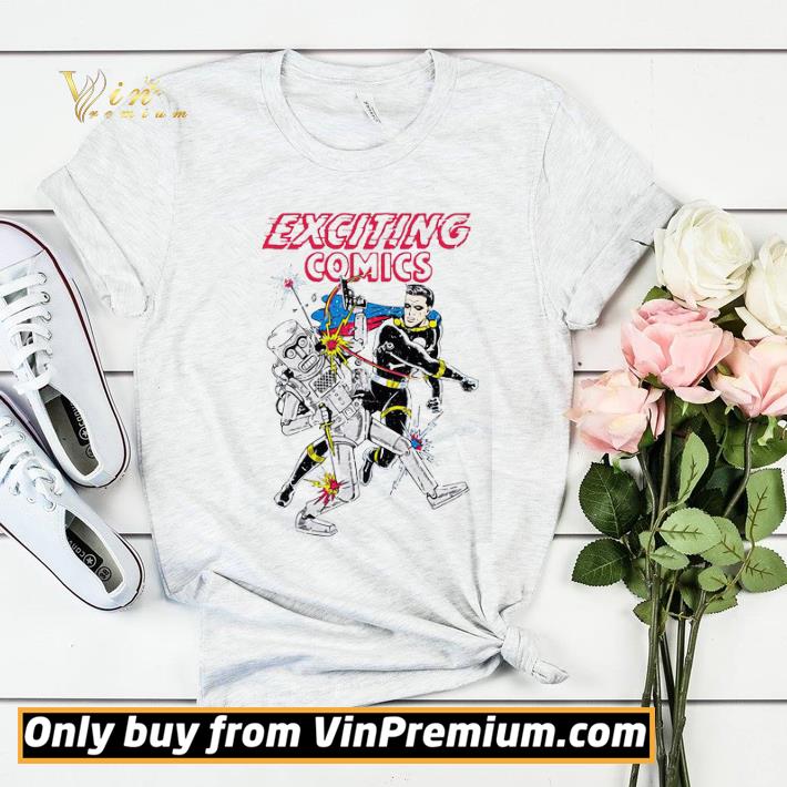 3e1761fd retro robot and superhero exciting comics shirt sweater 4 - Retro Robot And Superhero Exciting Comics shirt sweater