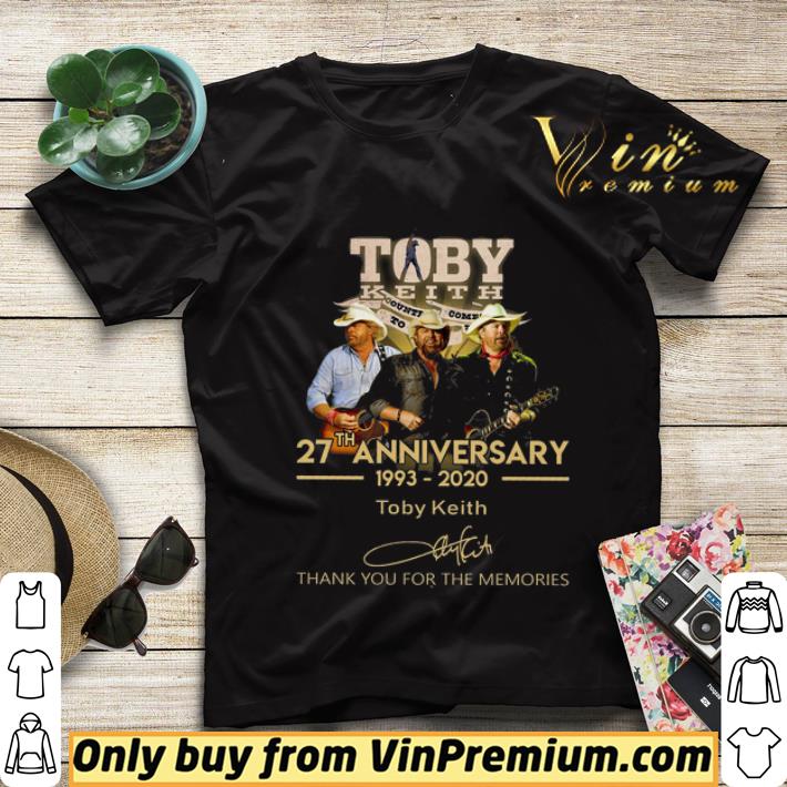 Toby Keith 27th Anniversary 1993 2020 Signature Thank You For The Memories shirt sweater 403077d9 toby keith 27th anniversary 1993 2020 signature thank you for the memories shirt sweater 4 - Toby Keith 27th Anniversary 1993 2020 Signature Thank You For The Memories shirt sweater