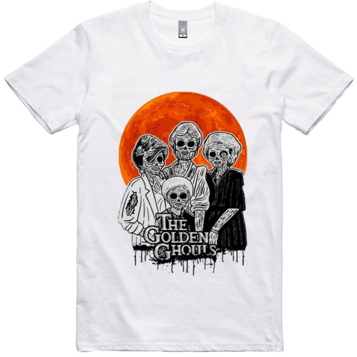 Great The Golden Ghouls Sunset The Golden Girls shirt