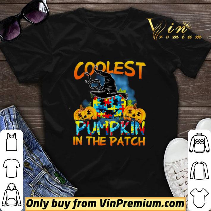 Autism Witch Coolest Pumpkin In The Patch Happy Halloween shirt sweater