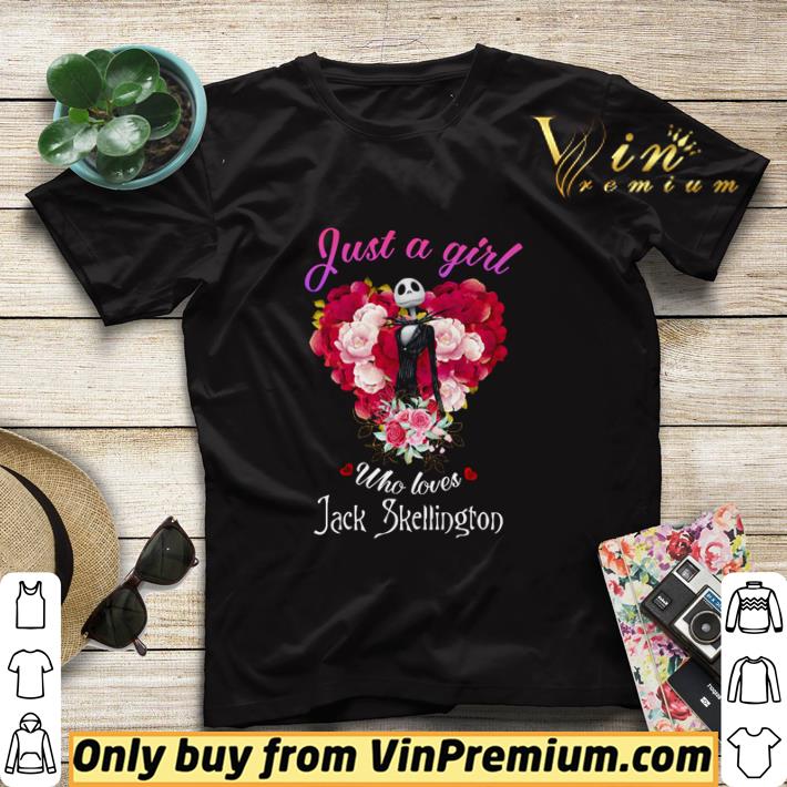 58f75361 nice flower just a girl who loves jack skellington shirt sweater 4 - Nice Flower just a girl who loves Jack Skellington shirt sweater