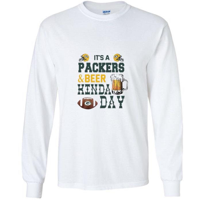 5c30af93 hot it s a green bay packers and beer kinda day shirt 4 - Hot It’s A Green Bay Packers And Beer Kinda Day shirt
