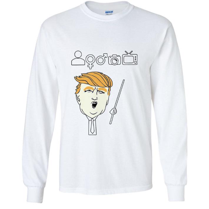 6140e3ee official person woman man camera tv donald trump shirt 4 - Official Person Woman Man Camera Tv Donald Trump shirt