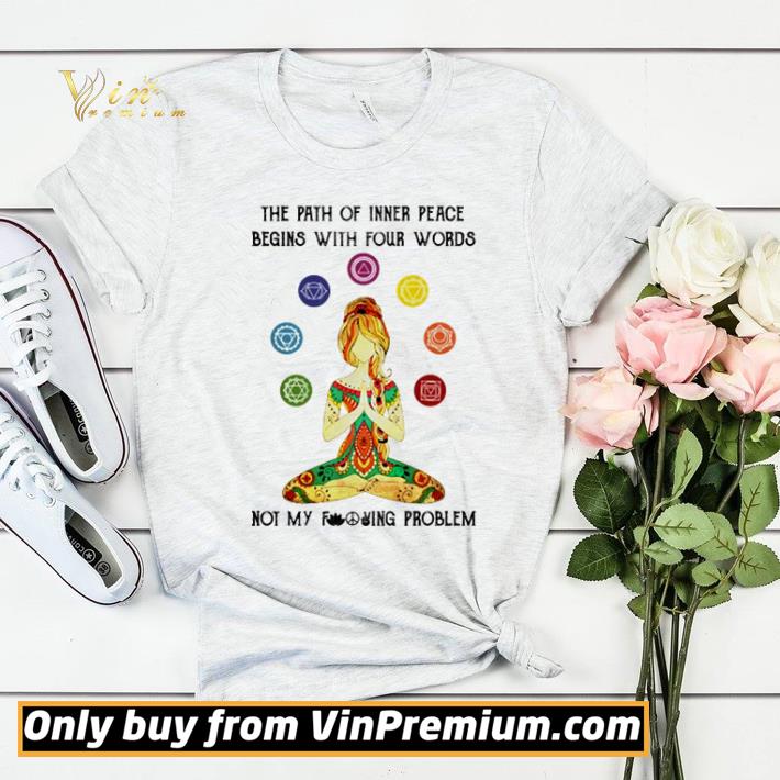 681db3f9 yoga girl the path of inner peace begins with four words shirt sweater 4 - Yoga girl the path of inner peace begins with four words shirt sweater