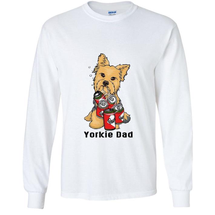 6deb1319 top yorkshire yorkie dad hug beers father s day shirt 4 - Top Yorkshire Yorkie Dad Hug Beers Father's Day shirt