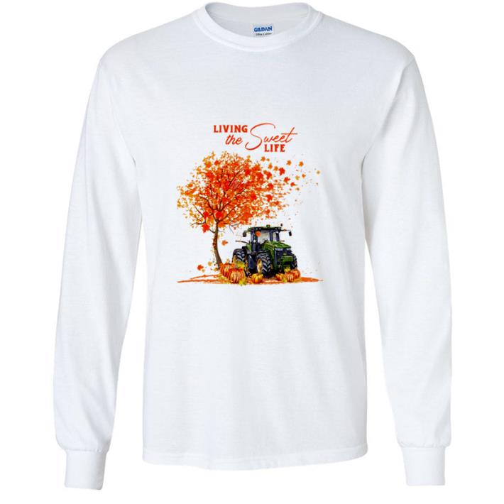 Nice Tractor Living The Sweet Life Halloween shirt 6e519f58 nice tractor living the sweet life halloween shirt 4 - Nice Tractor Living The Sweet Life Halloween shirt