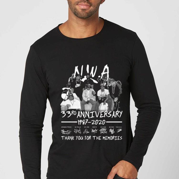 71874a0d pretty nwa 33rd anniversary shirt 4 - Pretty Nwa 33rd Anniversary shirt