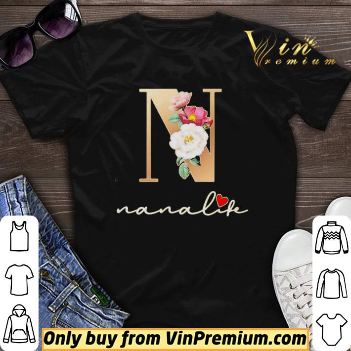 N nana life sunflower heart shirt sweater