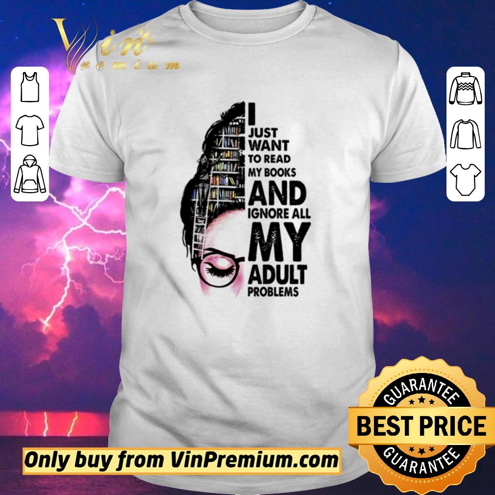 Hot Girl I just want to read my books and ignore all my adult shirt sweater