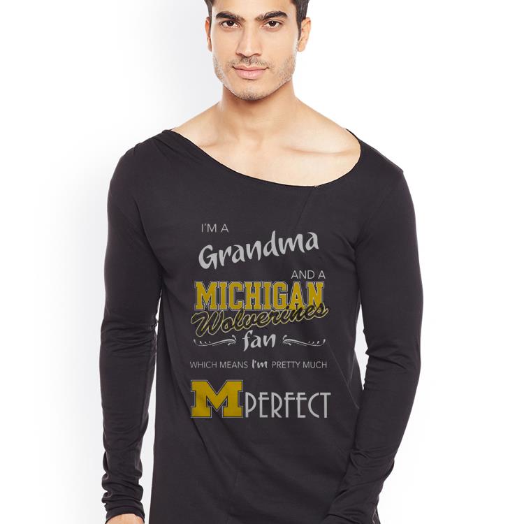 7808942b i m a grandma and a michigan wolverines fan shirt 4 - I’m A Grandma And A Michigan Wolverines Fan Shirt