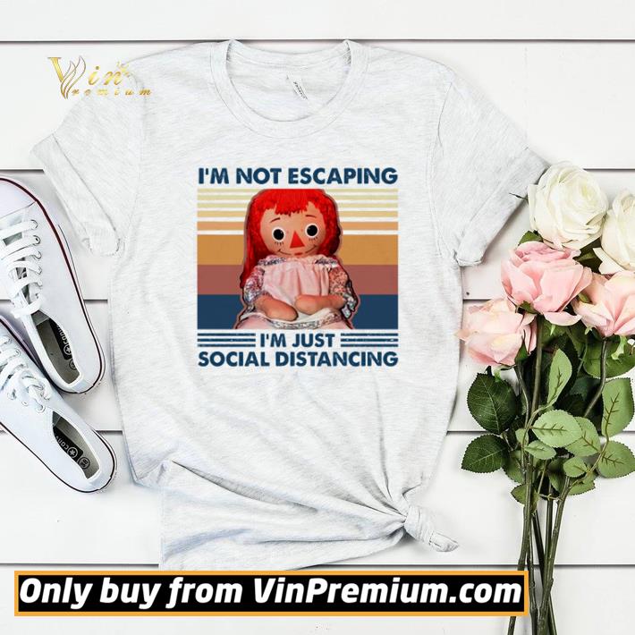 Vintage Baby Im not escaping Im just social distancing shirt sweater 7a280900 vintage baby im not escaping im just social distancing shirt sweater 4 - Vintage Baby Im not escaping Im just social distancing shirt sweater