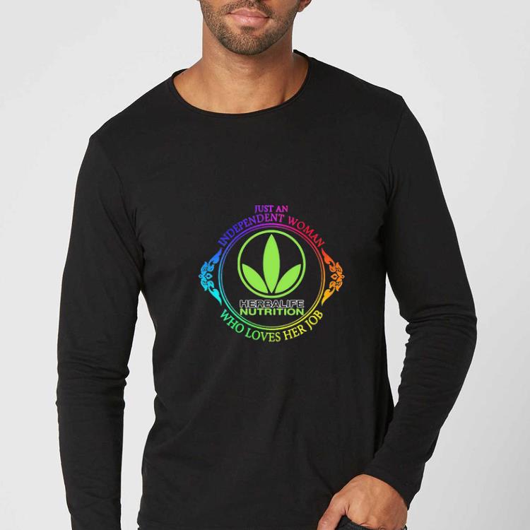 7d913e09 premium just an independent woman herbalife nutrition who loves her job shirt 4 - Premium Just An Independent Woman Herbalife Nutrition Who Loves Her Job shirt