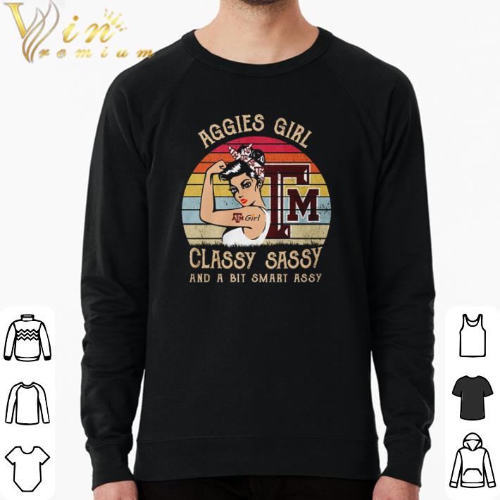 809e47ea original texas a m aggies girl classy sassy and a bit smart assy vintage shirt sweater 4 - Original Texas A&M Aggies girl classy sassy and a bit smart assy vintage shirt sweater