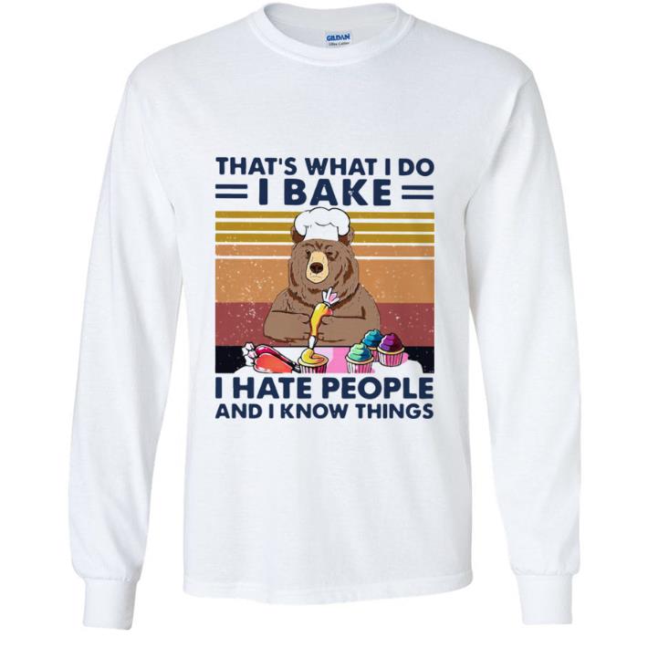 Top Bear That’s What I Do I Bake I Hate People And I Know Things Vintage shirt 80d4691c top bear that s what i do i bake i hate people and i know things vintage shirt 4 - Top Bear That’s What I Do I Bake I Hate People And I Know Things Vintage shirt