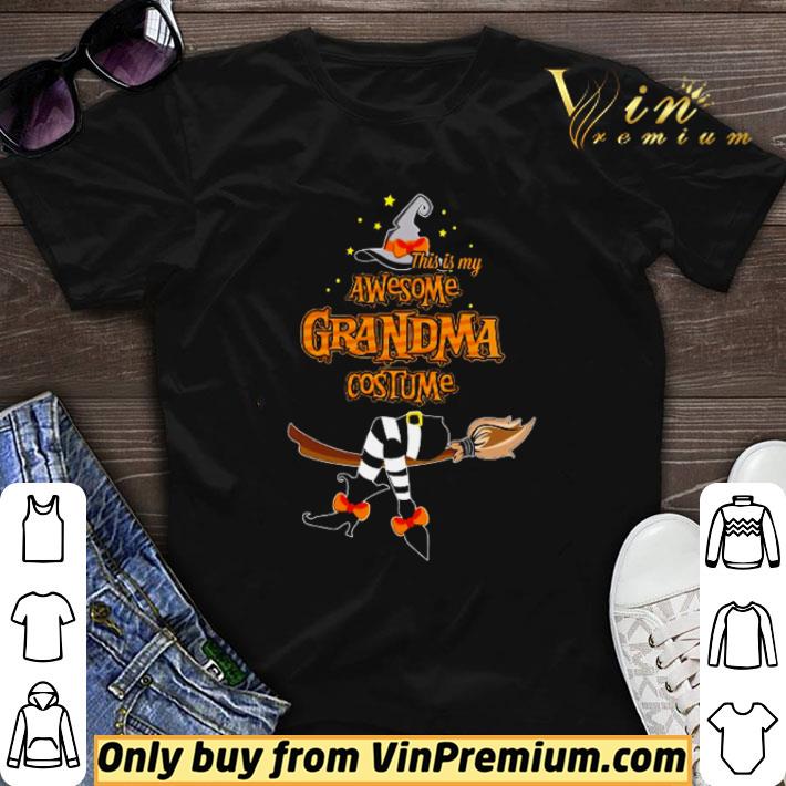 Original Witch this is my awesome Grandma costume shirt sweater