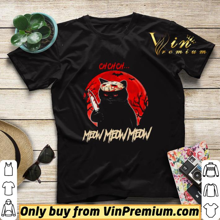 82c257ad pretty black cat ch ch ch meow meow meow shirt sweater 4 - Pretty Black Cat Ch Ch Ch Meow Meow Meow shirt sweater