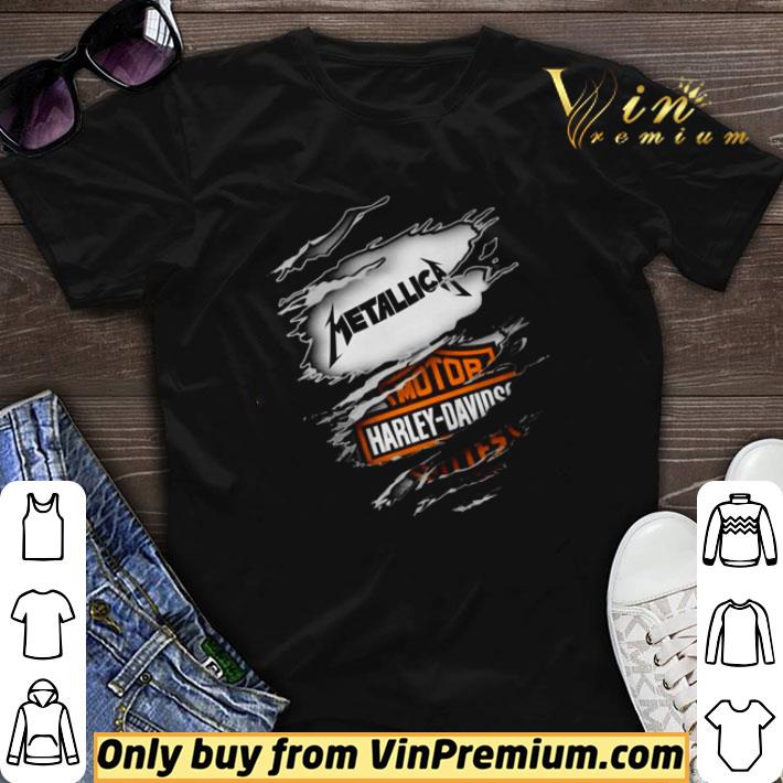 Metallica Motor Harley Davidson Cycles blood inside me shirt sweater Metallica Motor Harley Davidson Cycles blood inside me shirt sweater