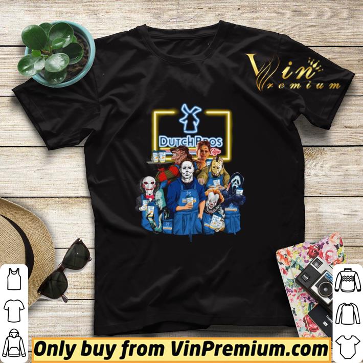 Horror character movie drink Dutch Bros shirt sweater 86bce502 horror character movie drink dutch bros shirt sweater 4 - Horror character movie drink Dutch Bros shirt sweater