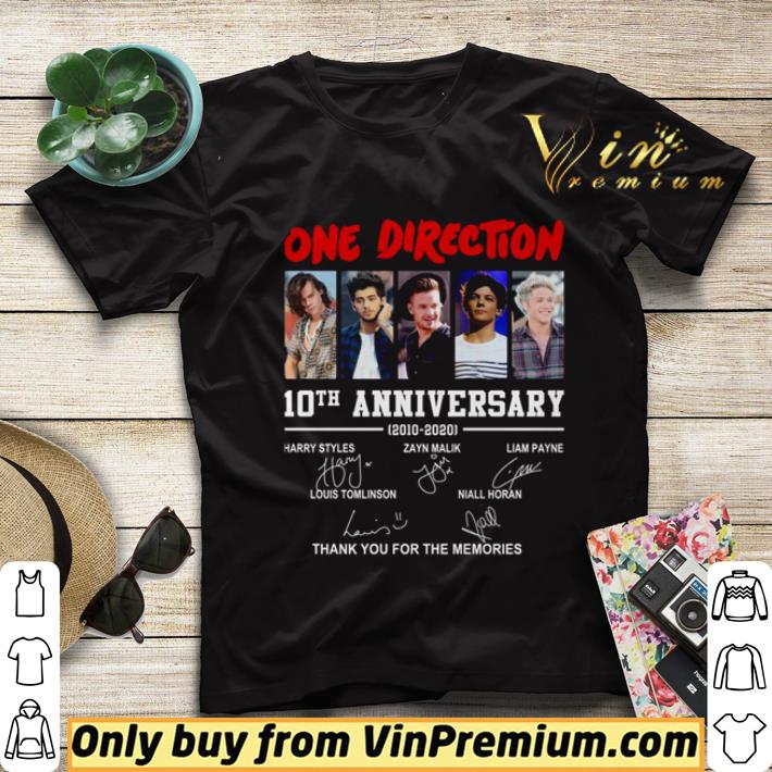 86c381d7 one direction 10th anniversary 2010 2020 thank you for the memories shirt sweater 4 - One Direction 10th anniversary 2010 2020 thank you for the memories shirt sweater