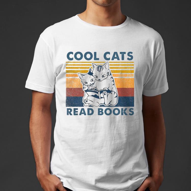 Cool Cats Read Books Vintage Shirt 875de131 cool cats read books vintage shirt 4 - Cool Cats Read Books Vintage Shirt