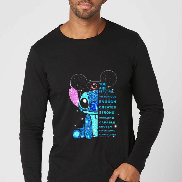 Great Mickey Mashup Stitch You Are Beautiful Victorious Enough Created Strong shirt 8bf99d88 great mickey mashup stitch you are beautiful victorious enough created strong shirt 4 - Great Mickey Mashup Stitch You Are Beautiful Victorious Enough Created Strong shirt