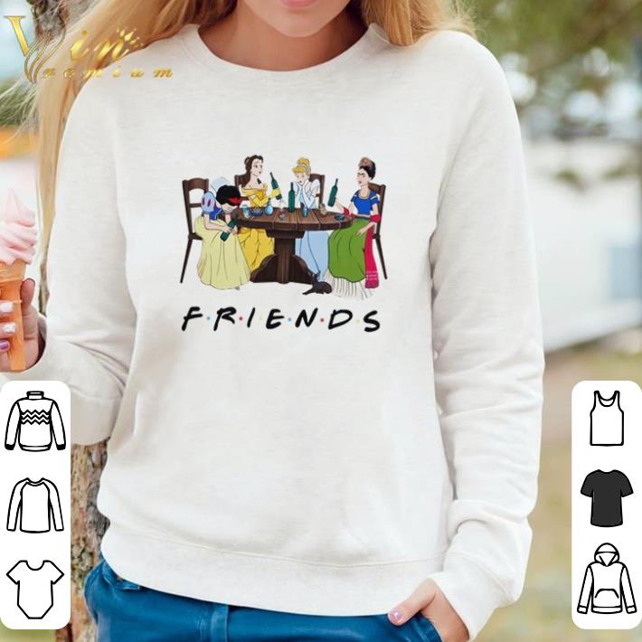 Premium Friends TV show Frida Kahlo and Disney princesses drinking shirt sweater 95562149 premium friends tv show frida kahlo and disney princesses drinking shirt sweater 4 - Premium Friends TV show Frida Kahlo and Disney princesses drinking shirt sweater